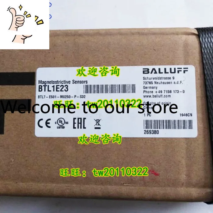 [Physical Photo] BTL7-E501-M0250-P-S32 Germany Balluff Displacement Sensor