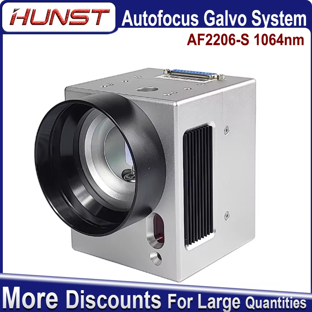 

Система Галво с автофокусом HUNST AF2206-S, волоконно-лазерная сканирующая головка гальво, входная диафрагма 10 мм для маркировочной машины металла