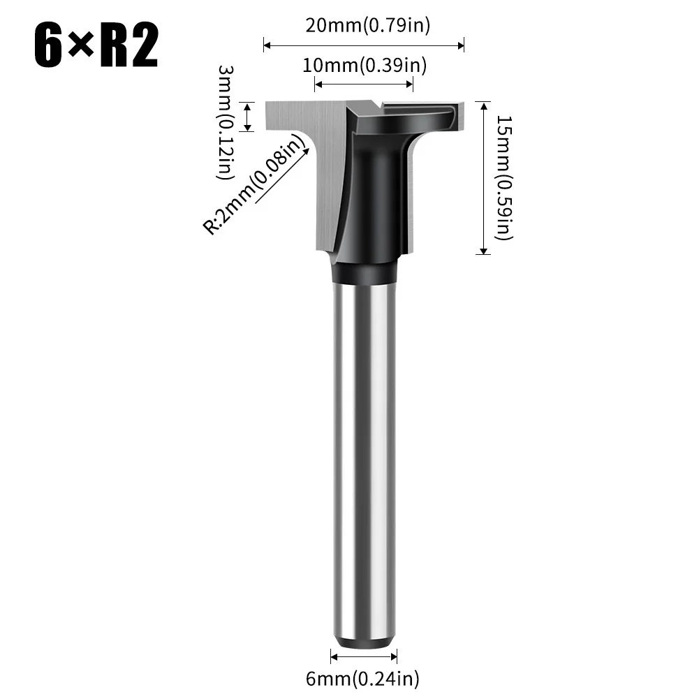 Precision Milling Router Bit 14 Inch For Woodworking Cutter with Ergonomic Handle and Noise Reduction Features