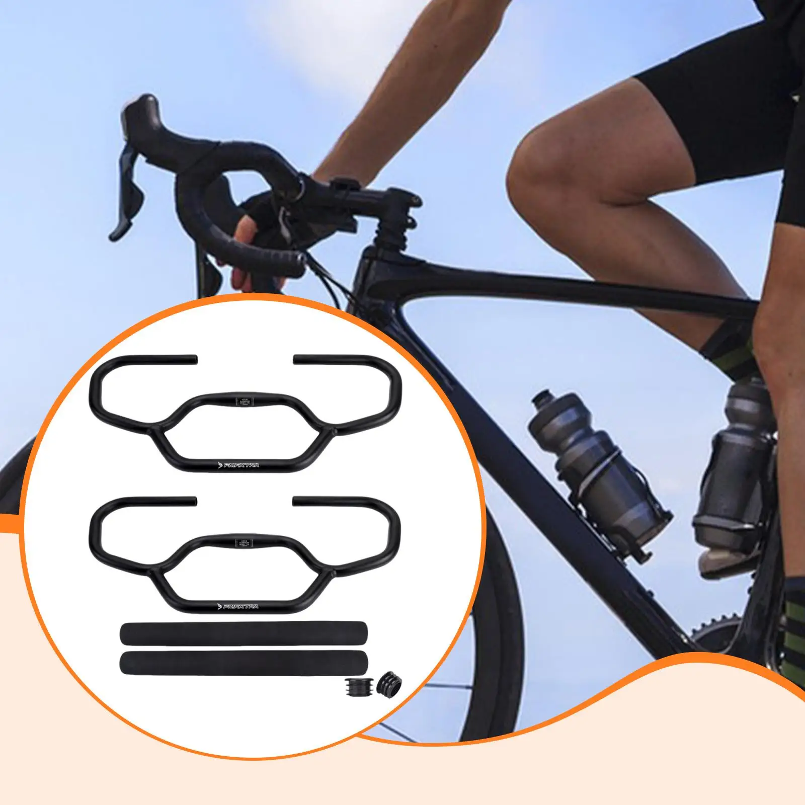 

Универсальный велосипедный руль с дизайном «бабочка», прочный, из алюминиевого сплава, для шоссейных и горных велосипедов (MTB)