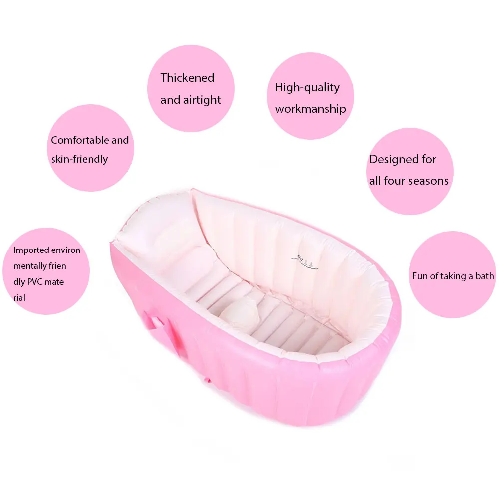 Inflatable Baby Bathtub with A - Baby Bath Tub Foldable 리뷰 및 가격