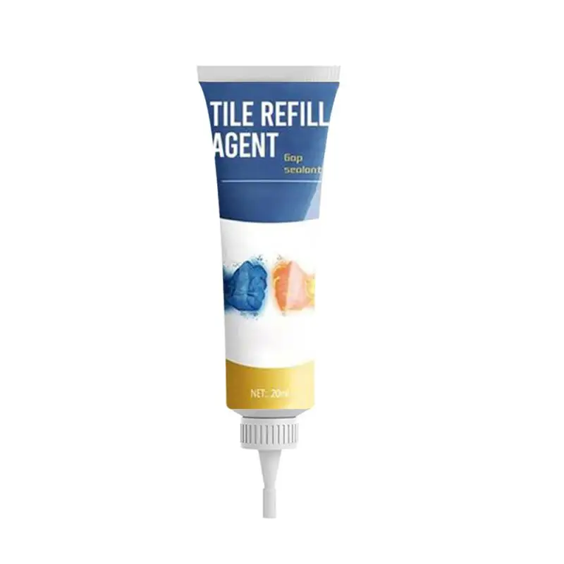 1PC Professional Tile Gap Repair Agent White Tile Refill Grout Pen Mouldproof Filling Agents Wall Porcelain Bathroom Paint Clean