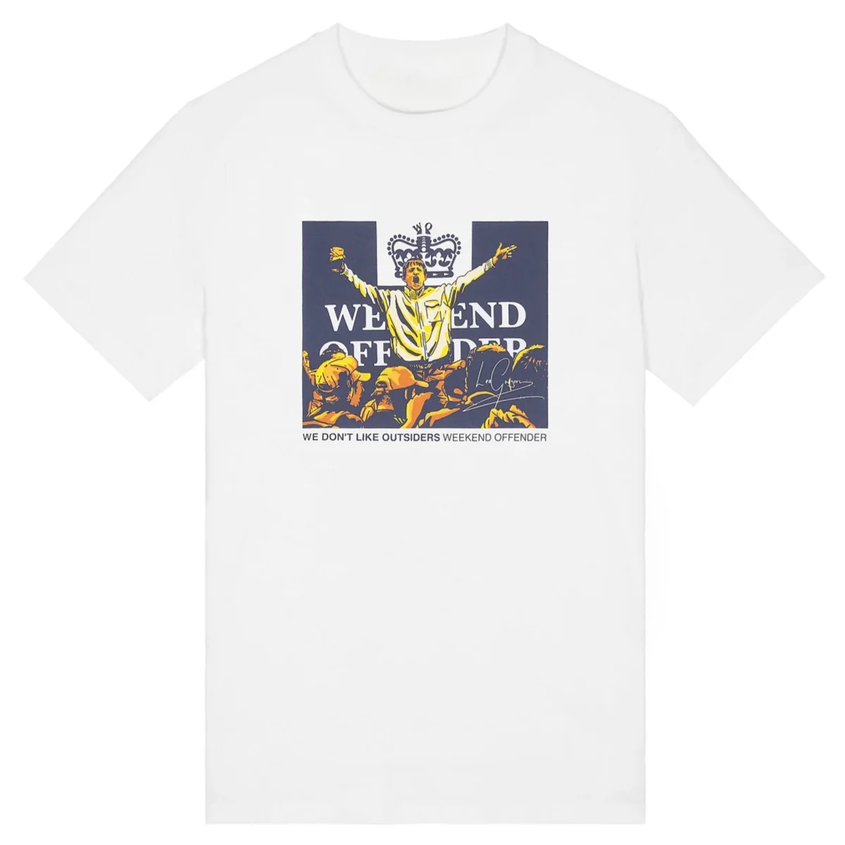 Fit Summer Weekend Offender Graphic Cotton T-shirt Unisex Summer Short Sleeve Fashion Brand Tee Luxury Casual Vintage Tees