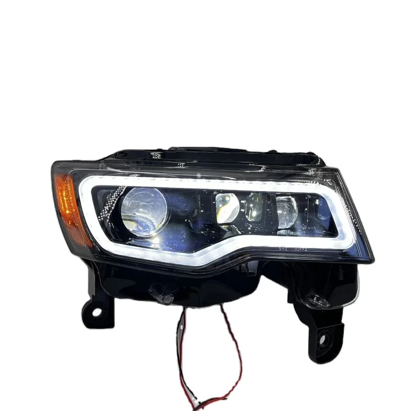 DKMOTION Headlight Lighting System for 2013-2018 jeep Grand Cherokee Headlights