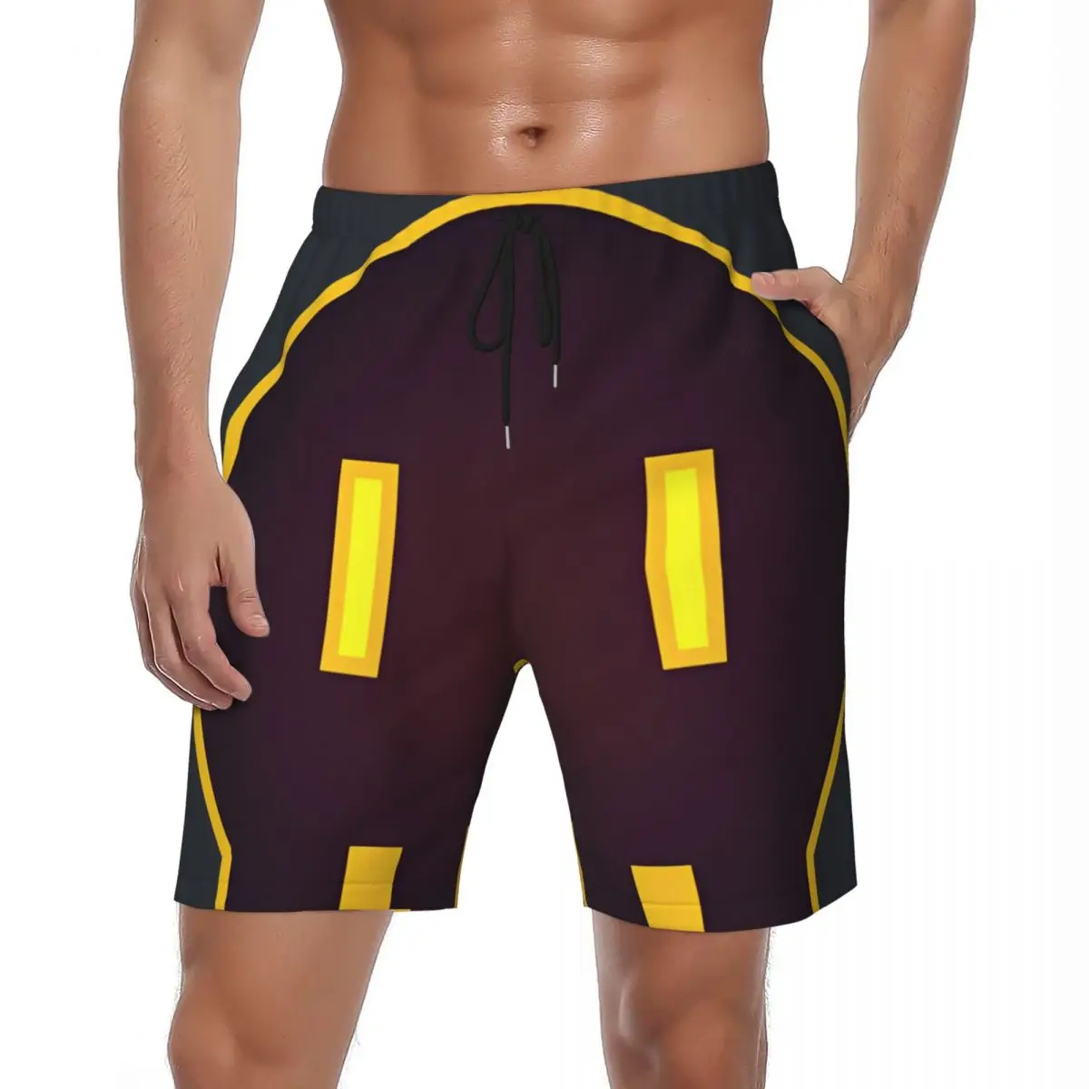 

Мужские шорты для доски, убийства, дроны, стильные плавки в стиле аниме, комедийные быстросохнущие спортивные шорты для фитнеса, горячая распродажа, шорты для доски большого размера