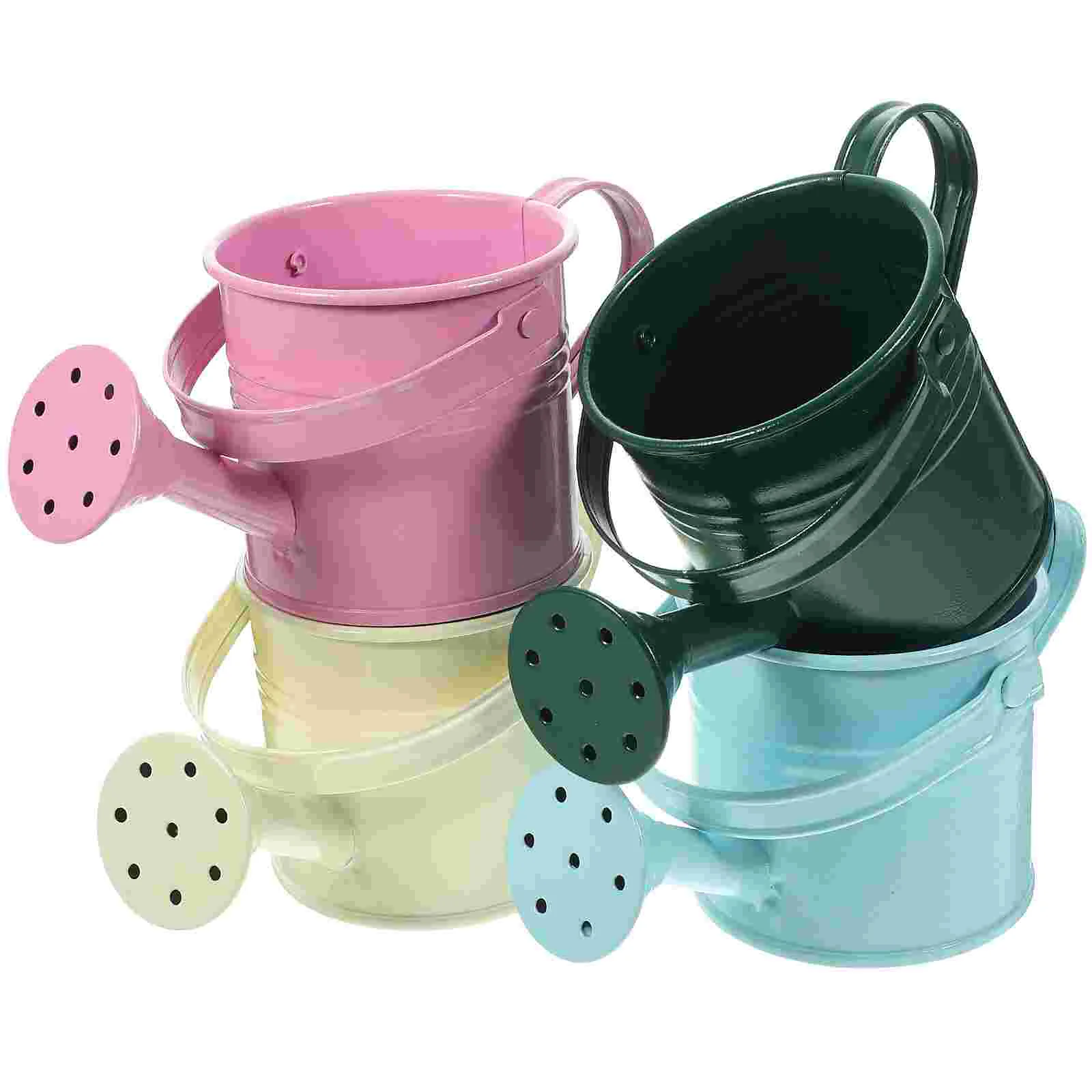 5 Pcs Indoor Plant Pots Watering Can with Long Mouth for Plants Home Small Child