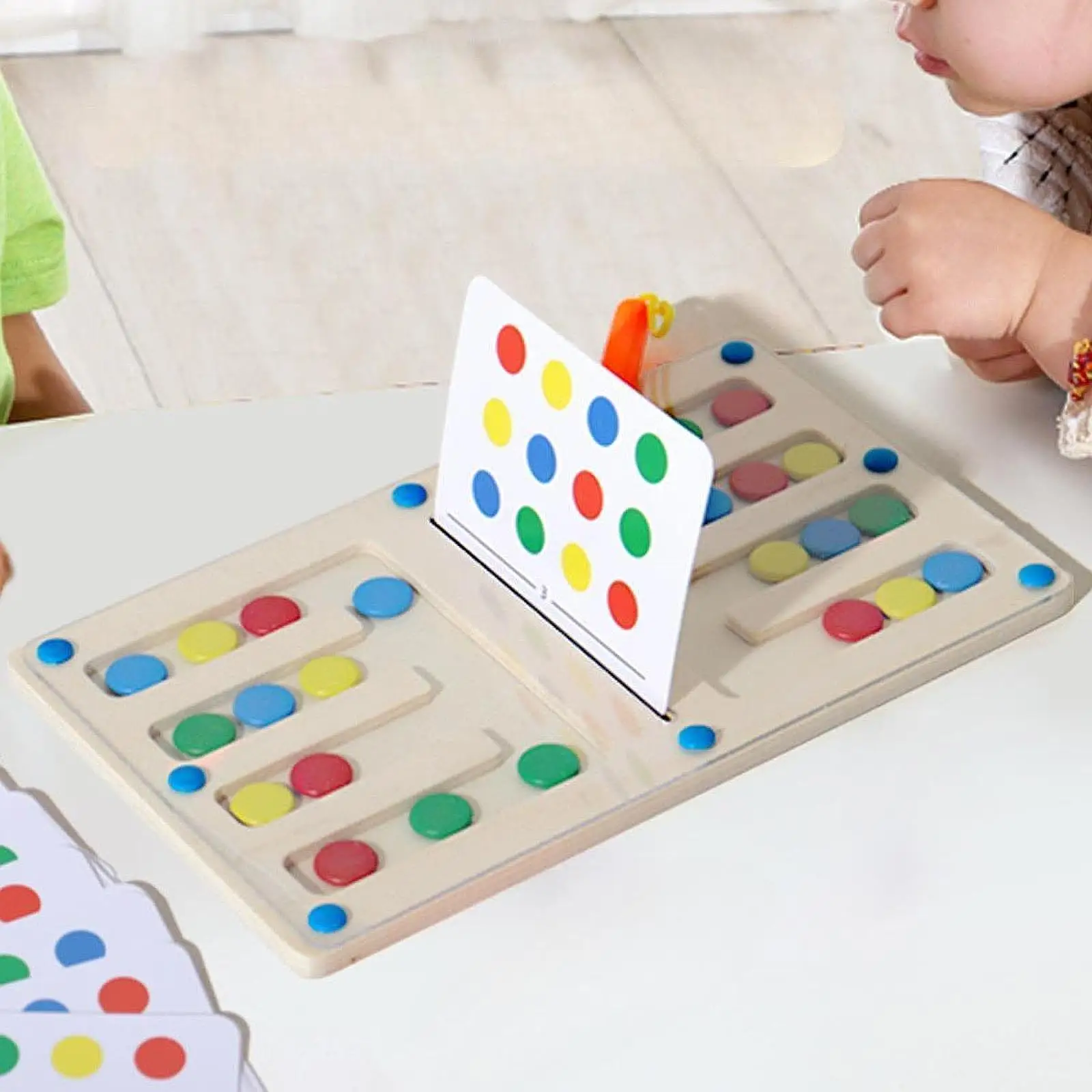 Giocattolo puzzle con abbinamento colori Divertenti giocattoli da viaggio su strada Rompicapo per abbinamento di forme di colore che giocano a genitori Educazione della prima infanzia