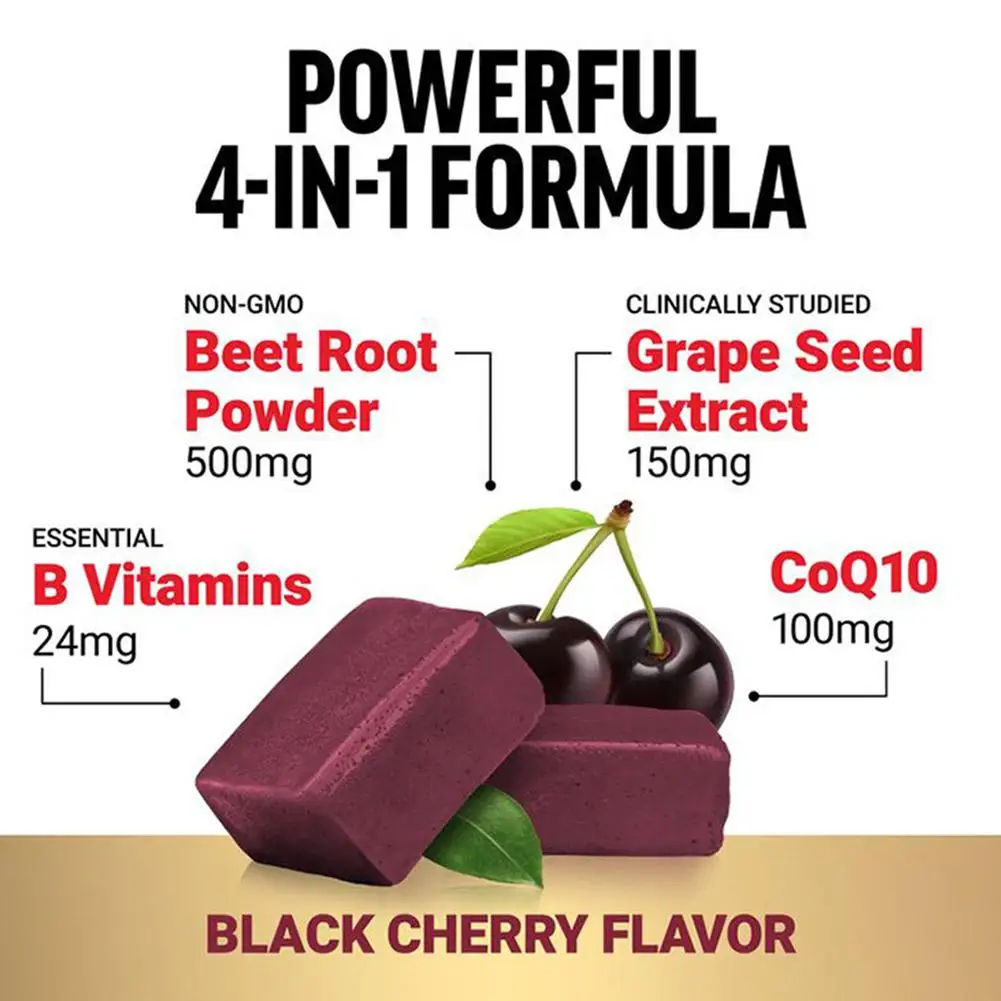 مستخلص Beetroot Gummies الطبيعي الغني بالمواد المضادة للأكسدة والفيتامينات والمعادن لتحسين المناعة وطعم حلو ومكمل صحي