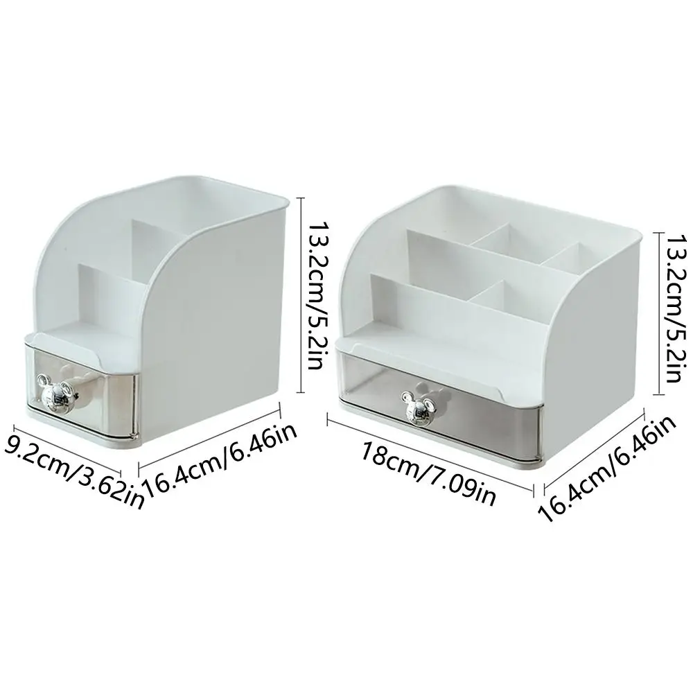 Drawer Desk Organizer Space Saving Multiple Compartments Pencil Pen Holder Sturdy Multi-Functional Stationary Display Shelf Home