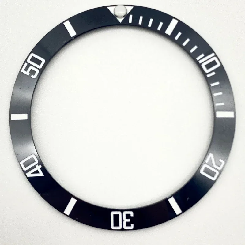 Новый модифицированный 38 мм керамический чехол для часов, кольцо для часов, замена рта, ремонт, мужские аксессуары для часов, новый DIY