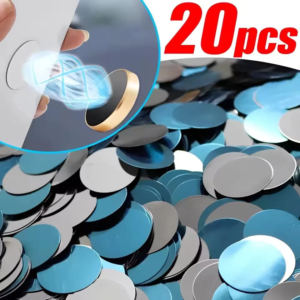 

50/1PCS Universal Metal Plate for Magnetic Car Phone Holder Stands Adhesive Disk Iron Sheet Magnetic Mount for IPhone Samsung