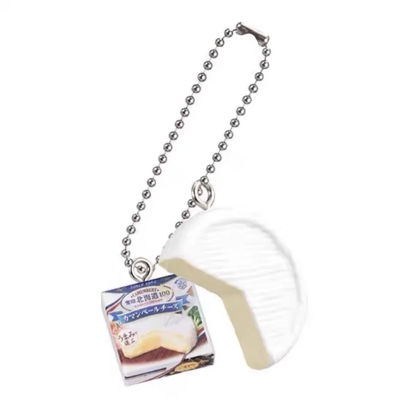 Bandai Gashapon Cute Kawaii Candy Toy Figure Anime Miniature Japanese Snack Food Keychain Cheese Pendant Model Capsule Toys Gift