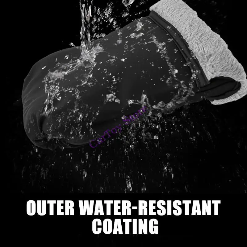 

Cold Weather Strollers Handle Protectors Water Resistant Windproof Quick Fastening System Cosy Fleece Inner Layer