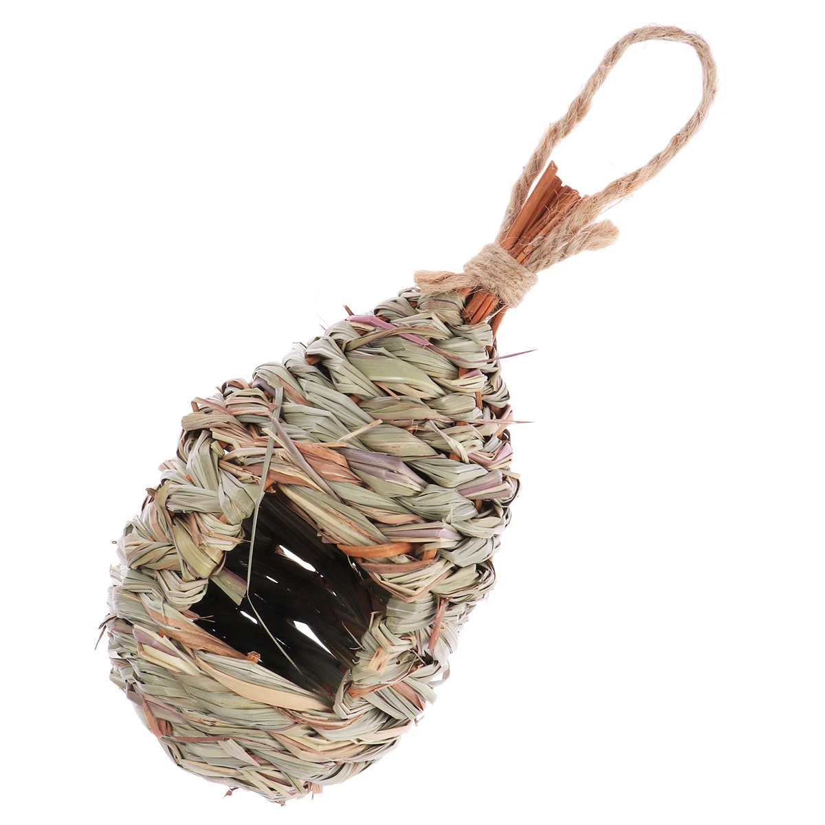 

Bird Grass Houses for Small Birds Hanging Woven Hanging Nest Durable Outdoor Garden Birdhouse Nest Pets Supplies