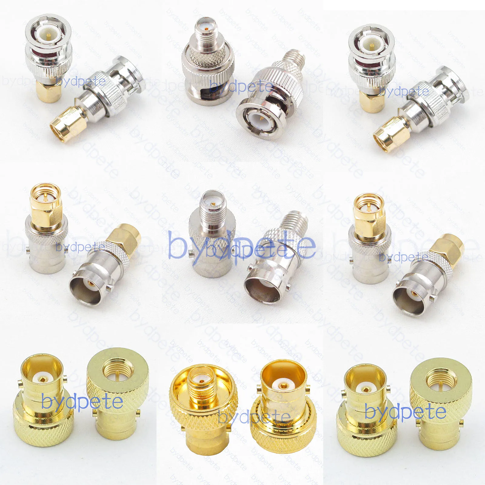 

SMA RP-SMA Female Connector BNC Male Female Bulkhead Waterproof 50ohms Coaxial