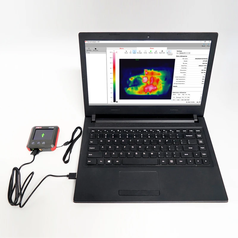 UNI-T UTi120P Pocket Thermal Imager/-20℃ ~ 400℃ Boiler/Motor Motor/Air Conditioning Temperature Test