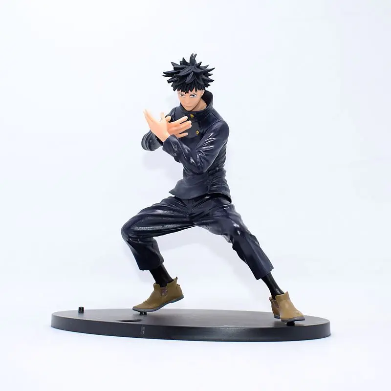 17cm Anime Jujutsukaisen MEGUMI FUSHIGUROI figurka dekoracje na biurko japońskie lalki Model hobby kolekcja pcv zabawki