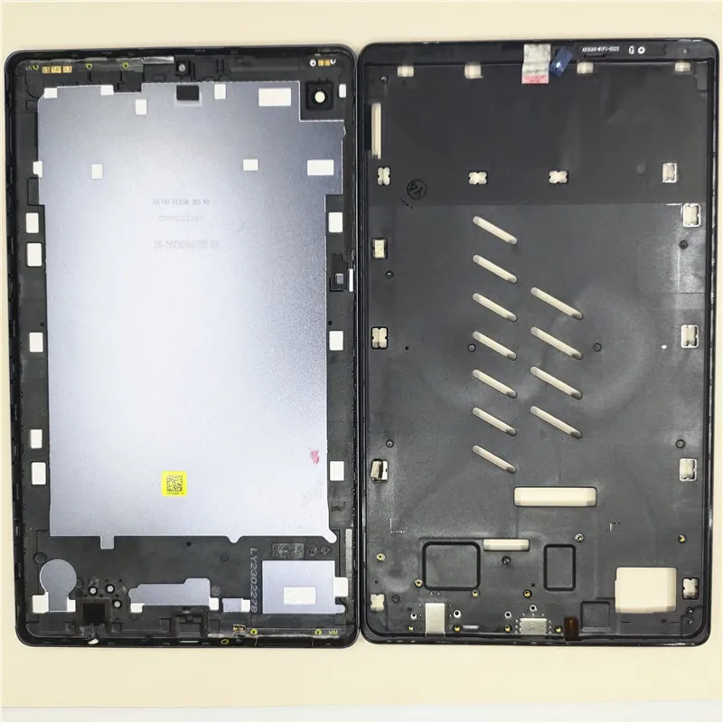 For Samsung Galaxy Tab A7 Lite SM-T220 SM-T225 T220 T225 LCD Housing Front Frame+Back battery Cover Housing Case Replace