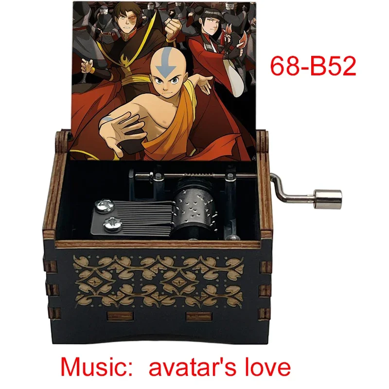 music theme avatar's love anime avatar The Last Airbender  home office decoration Musical Boxes Gift for TV fans family kids toy