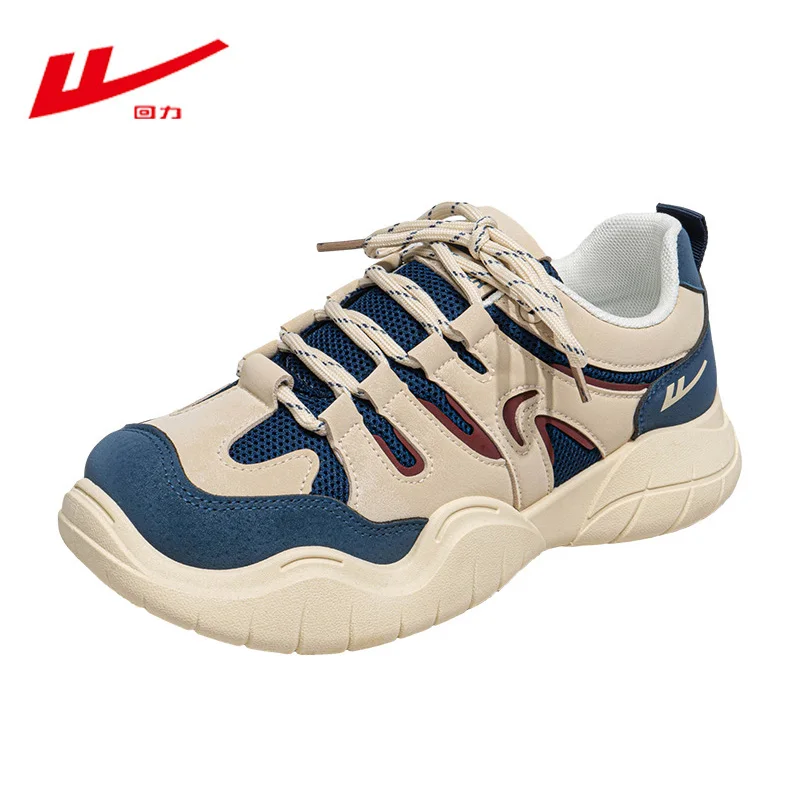 WARRIOR Women's 2023 New Summer Casual Mesh Shoes Breathable Mesh Face Thick Sole Retro Outdoor Dad Shoes