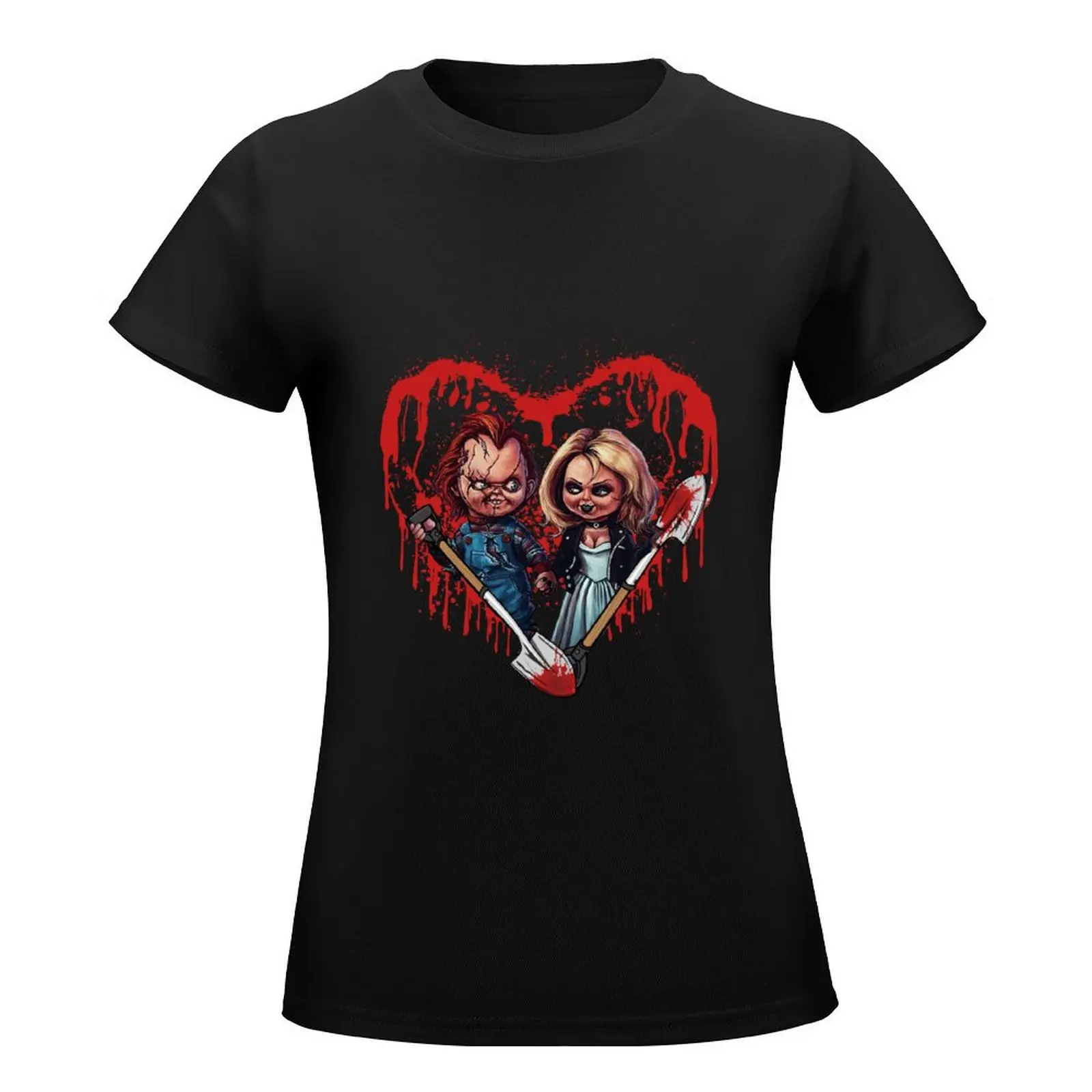 Chucky Bride of Chucky, chucky T-Shirt heavyweights new edition blanks tight shirts for Women