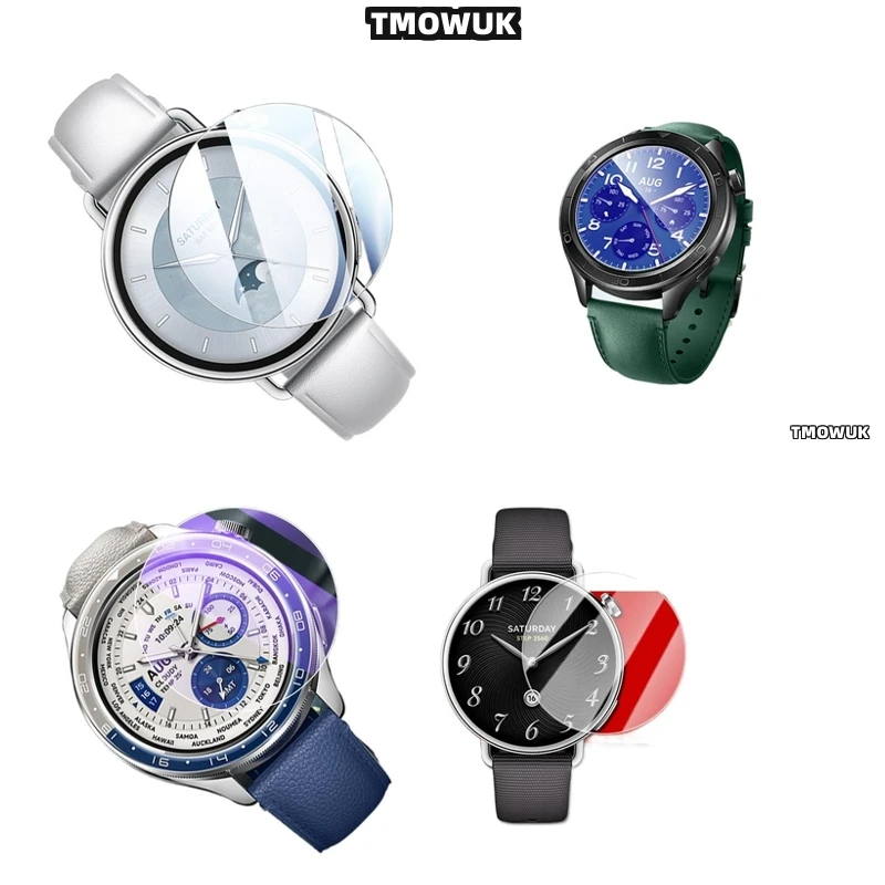 

For Xiaomi Watch S4 41mm Haylou Solar Neo 9H Tempered Glass HD Clear Anti-Scratch Full Coverage Protector