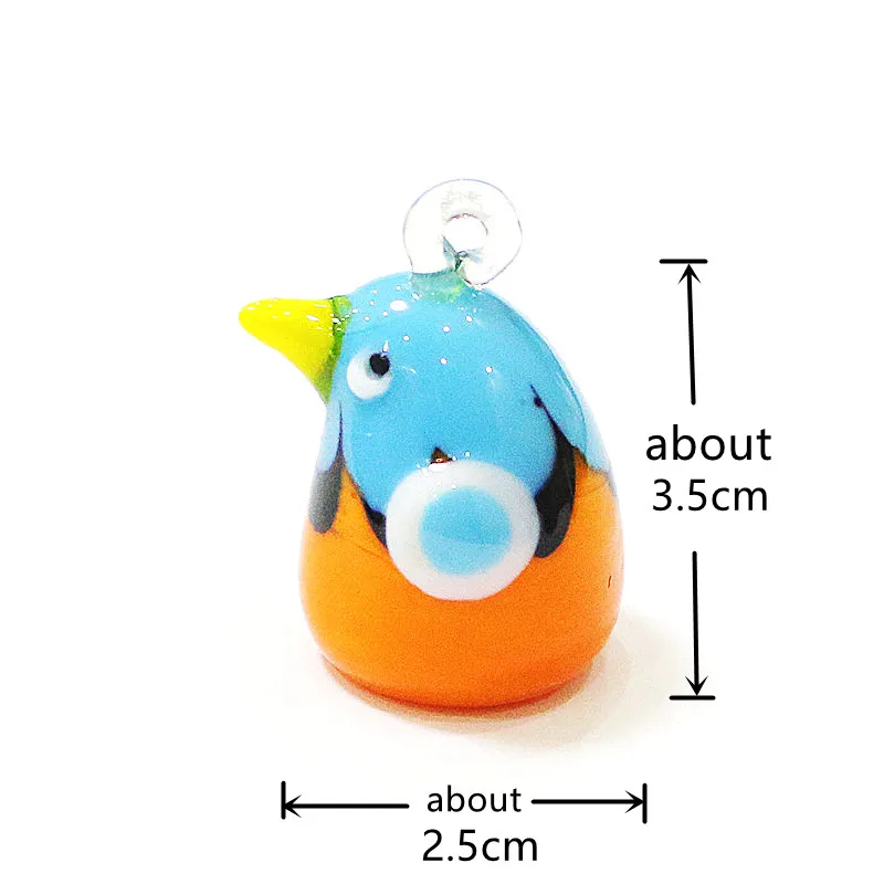 Handmade Mini Bird Glass Penda - огляд і ціна Japan Bonsai Garden