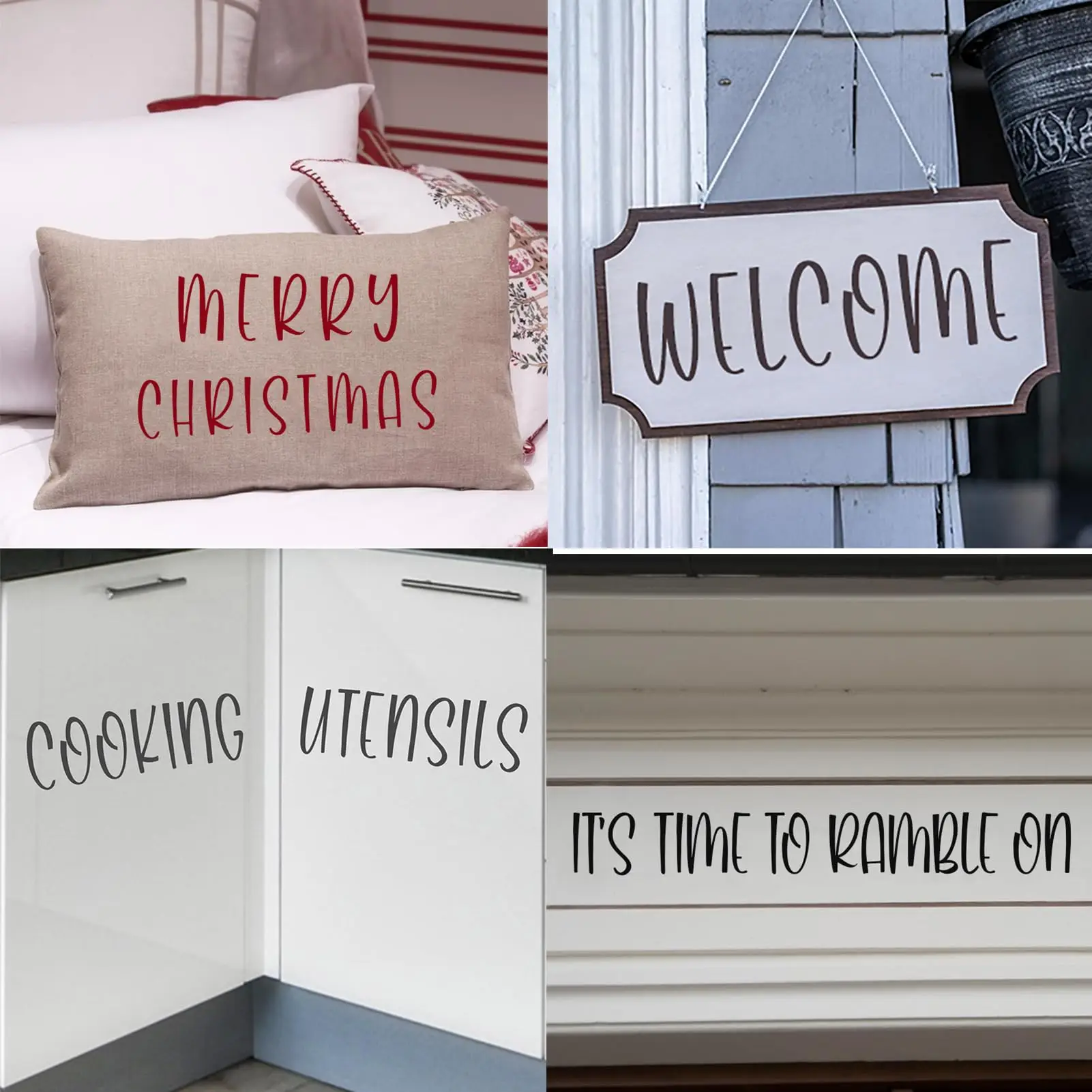 2 Inch Alphabet Letter Stencils, 42pcs Reusable Plastic Letters Numbers Symbol Interlocking Drawing Template Kit for Painting on