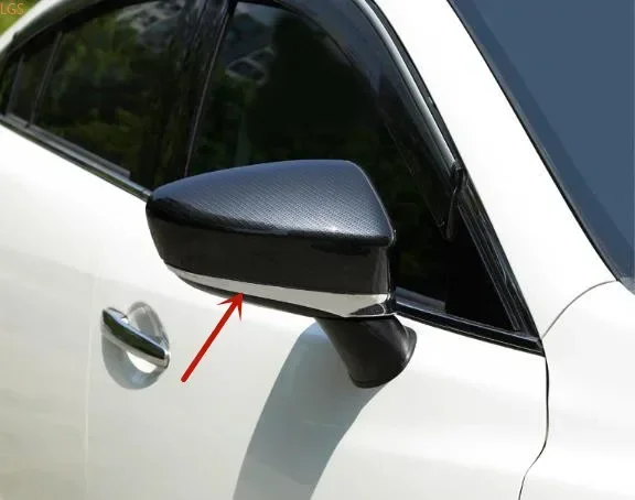 For Mazda 6 ATENZA 2019-2020 High-quality ABS Chrome Rearview mirror cover Anti-Rub protection Decoration car accessories