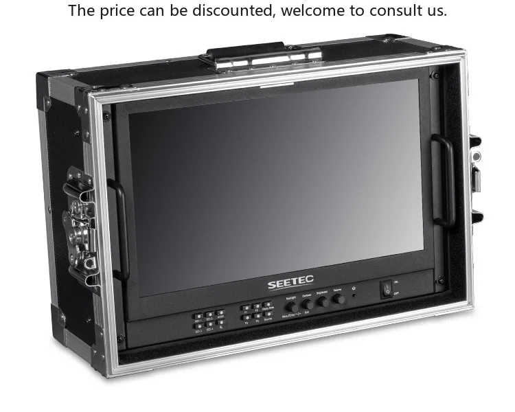 

SEETEC ATEM156S-CO 15.6 Inch 3G-SDI HDMI Full HD 1920x1080 Portable Carry-on Monitor Broadcast Lcd Monitor