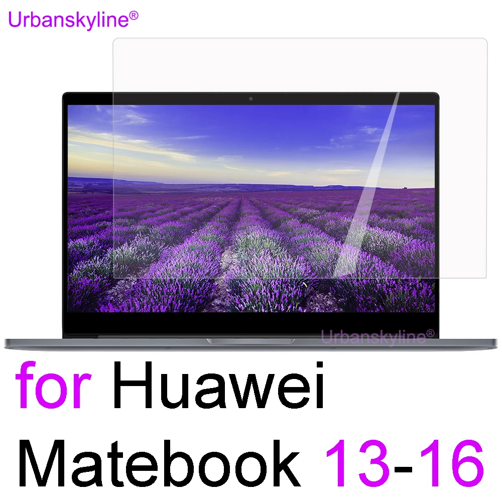 Screen Protector for Huawei MateBook D 14 15 16 X Pro 13 E 16S 14S 13S D14 D15 D16 Skin Guard Case Film Laptop Notebook HD 2023