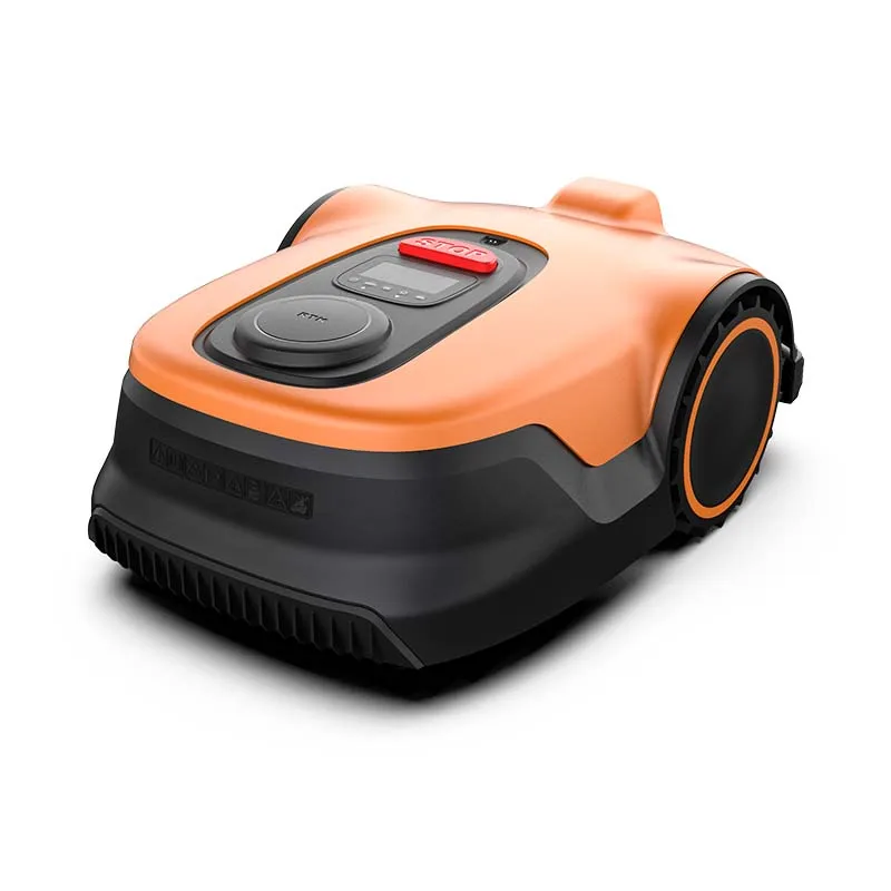

Robot Lawn Mower Perimeter Wire Free 1/4 Acre RTK+Vision Robotic Lawnmower