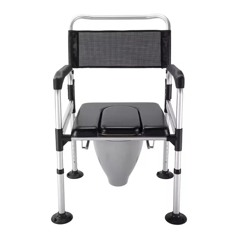 Health Care Equipment Lightweight Adjustable Elderly Pregnant Women Disabled Toilet Seat Chair