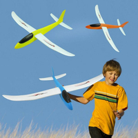 Hand Throwing Airplane 60 X 100 X 15.5cm Diy Epp Foam Flexible Durable Hand Launch Throwing Aircraft Plane Model Outdoor Toy