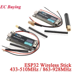 ESP32 Wireless Stick SX1262 LoRa WIFI BLE Development Board LoRAWAN 433-510MHz/863-928MHz Meshtastic Mesh Network For Arduino