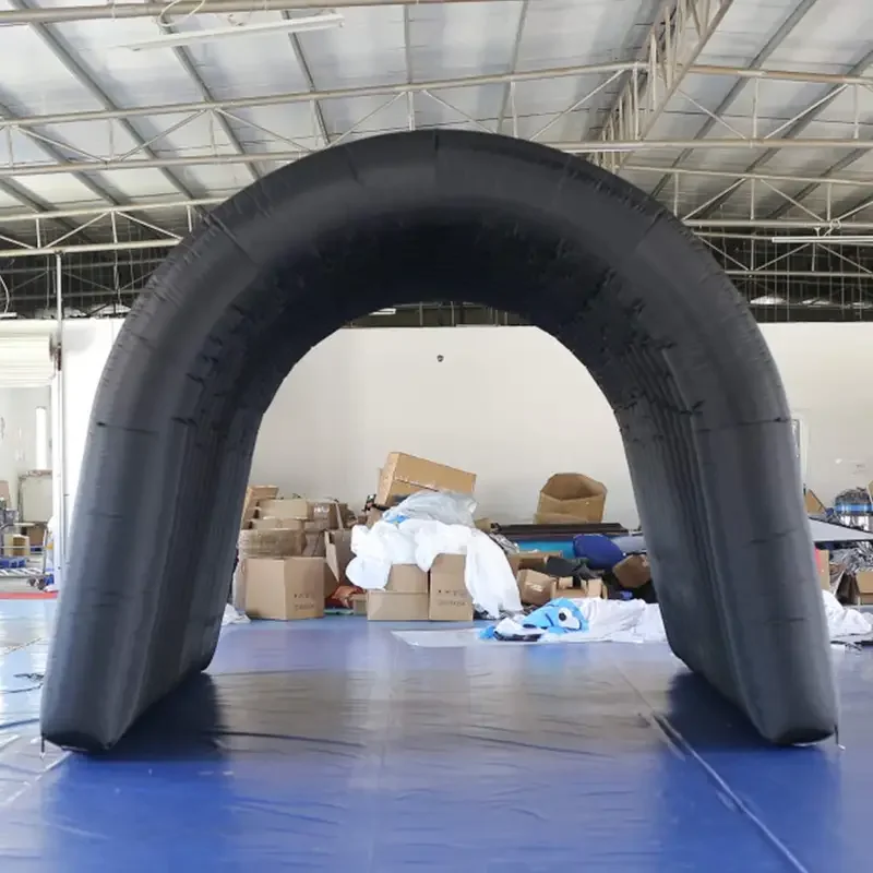 Inflatable Tunnel Inflatable Tunnel Sports Tunnel Entrance  Tent for Event Exhibition Promotion(5 x 3 x3 m,2 logo for free)