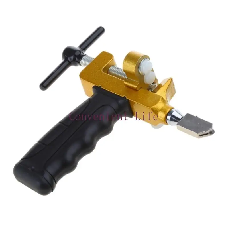 

L1EE 2 in 1 Manual Tile Mirrors Cutter Multi-functional Glass Cutter Set Ceramic Tile Opener Easy Glass Tile Cutter Tools
