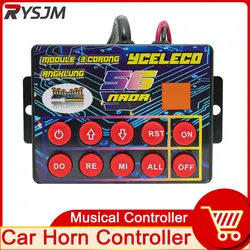 Horn Controller Musical Controller Button 12V-24V Sound Musical Electronic Pro Horn Speaker Sound Control For Car Customized