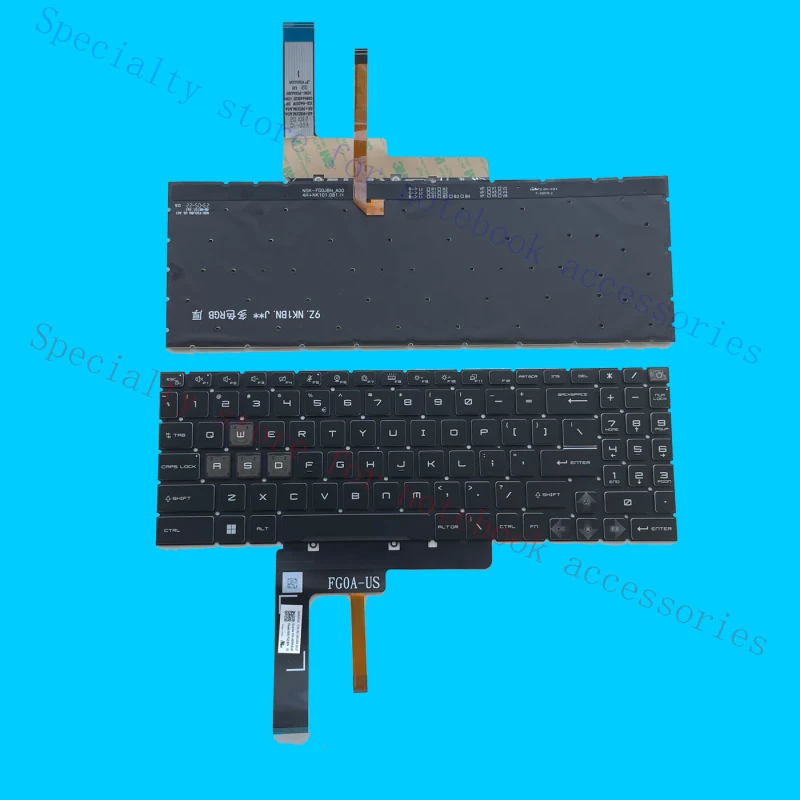 

A+ For MSI Katana 15 B13U B13UDXK B13V B13VEK B13VFK B13VGK RGB Backlit Keyboard