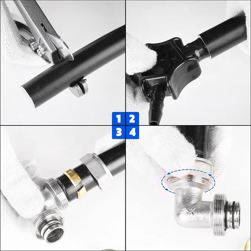 A74E-Brass-Nickel Plated 2PC 3/4