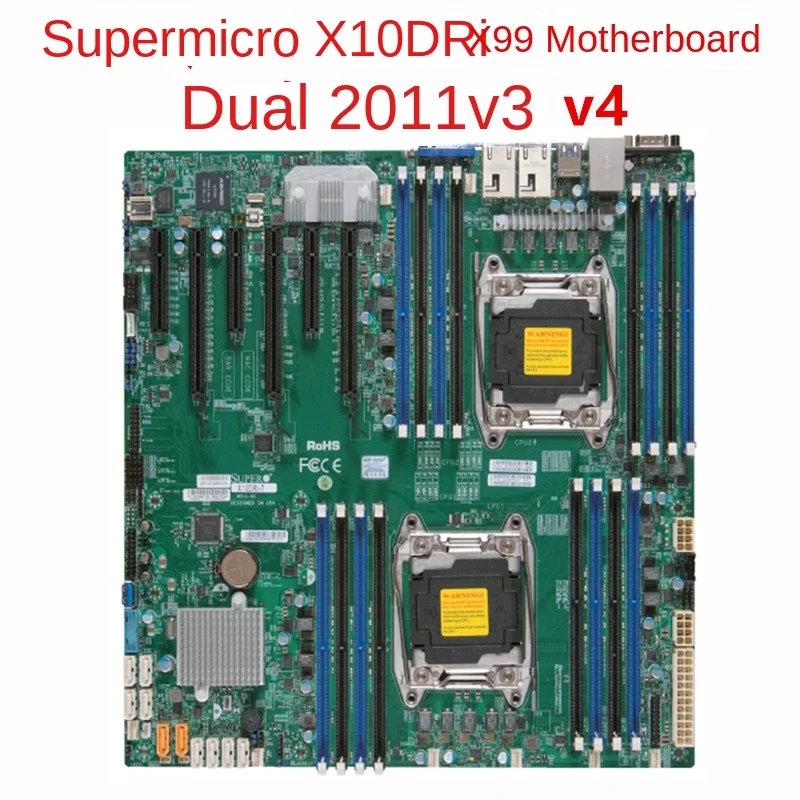 

Supermicro X10DRI Dual X99 Серверная материнская плата M.2 рабочая станция X10DAi X10DRH-I X10DRL-i