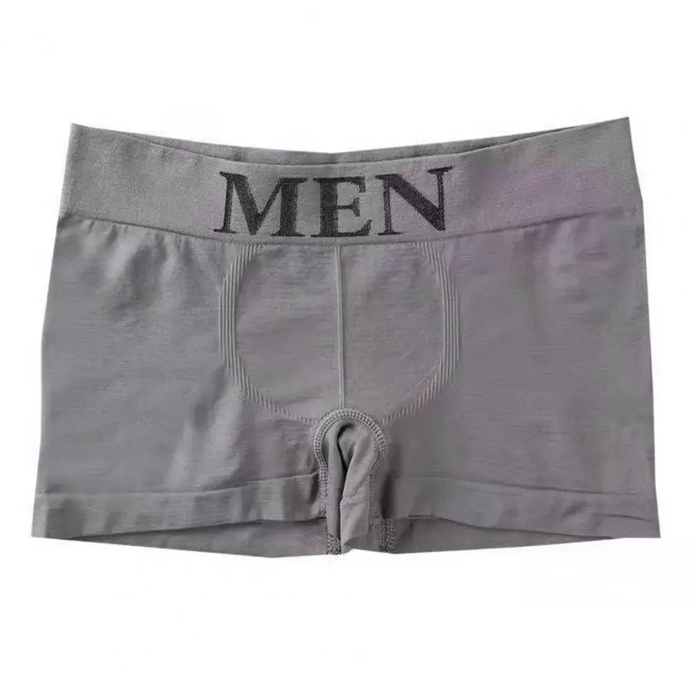 

Men Boxers Men Underwear Soft Breathable Men's Boxers with U Design Moisture-wicking Technology Mid Waist Underpants for Quick