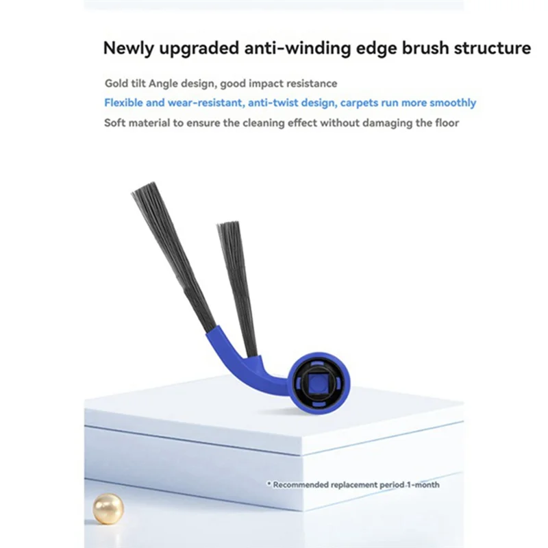 15PCS Accessories Kit Forecovacs Deebot T80 Robot Vacuum Cleaner Main Side Brush Dust Bag Roller Rag Hepa Filter