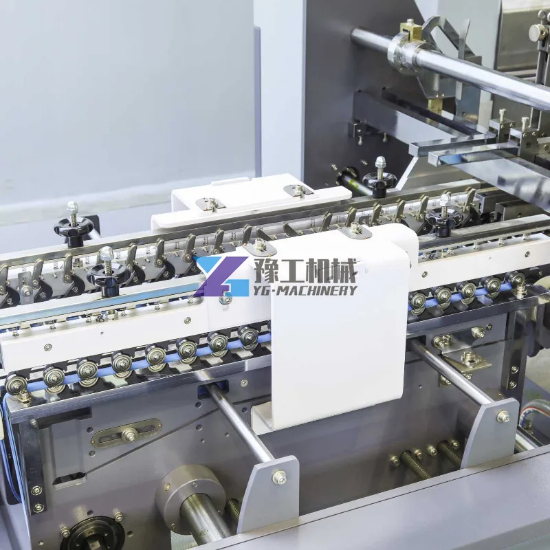 Lock Bottom Automatic Carton Manufacturing Folding Gluing Machine Box Folder Gluer