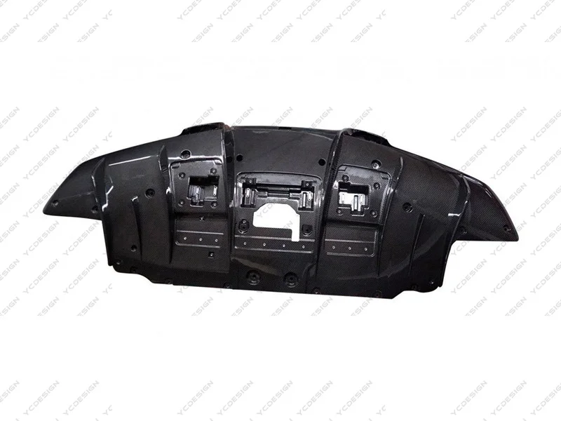 Ferrari F8 Tributo & Spider Rear Diffuser 2019-2023 Plain Weave Dry Carbon Fiber Performance Racing Style Auto Part