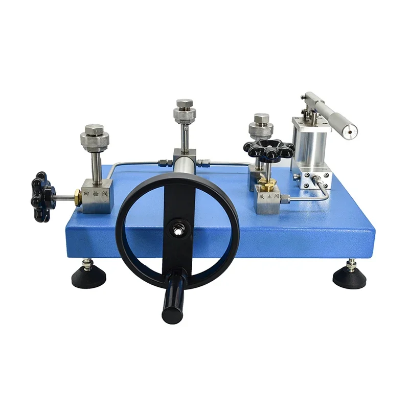 

1441 0 ~ 10 MPa Pressure Calibration High-pressure Desktop Pneumatic Pressure Pump