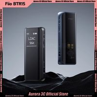 Fiio Btr15 Bluetooth 5.1 Headphone Amplifier Dsd256 Receiver With 3.5mm/4.4mm Ldac/Aptx Adaptive Custom Earphone Accessory Gift