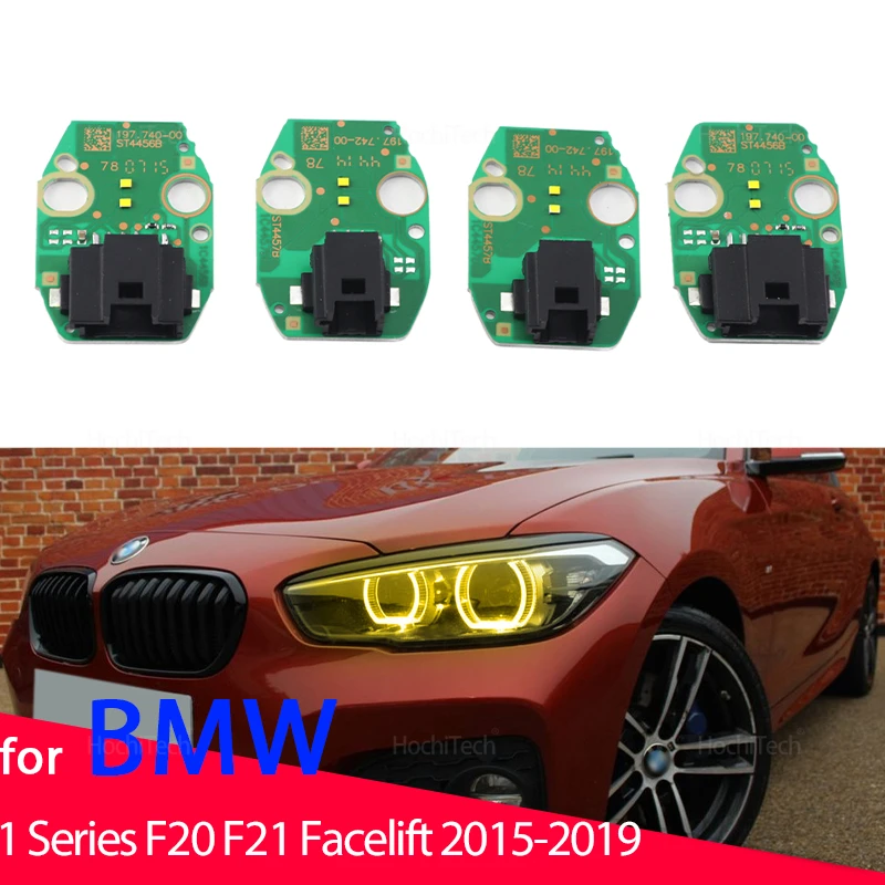 

For BMW 1 Series F20 F21 Facelift 2015-2019 63117428425 Yellow DRL Front Lamp Headlight Control Board Led Angle Eyes Chip