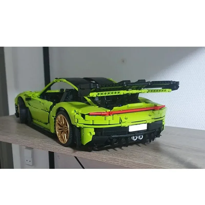 MOC-185456GT Compatible with 42115 B Supercar Assembly Splicing Building Block Model MOC Creative Building Block Children's Toy