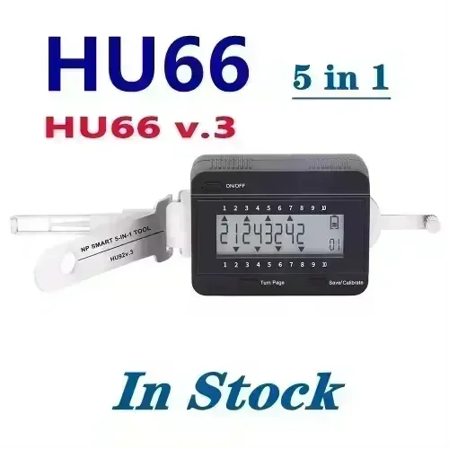 Herramientas NP Smart 5 en 1 HU66 V.3 HU66V.3 herramienta clave para Audi VW herramienta mágica automática cerrajero Turbo decodificador herramientas de reparación de cerradura de puerta automática +